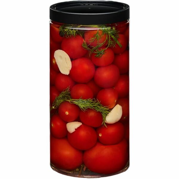 Томаты Летнее настроение Черри маринованные красные, 300г
