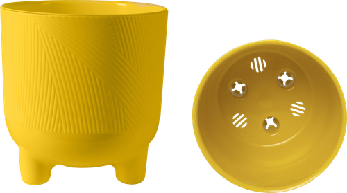 

Горшок для цветов Ливингрин Фита медовый с вкладкой d13 см, h14 см 1.4 л