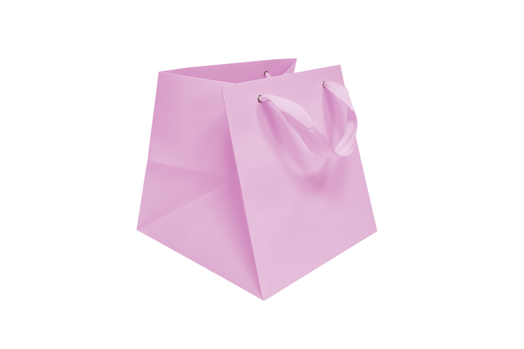 

Пакет подарочный Gromell для торта Розовый 22 х 22 х 22 см