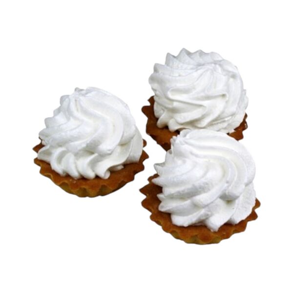 Пирожное Корзиночка белковая 6шт/0,03кг Домочай