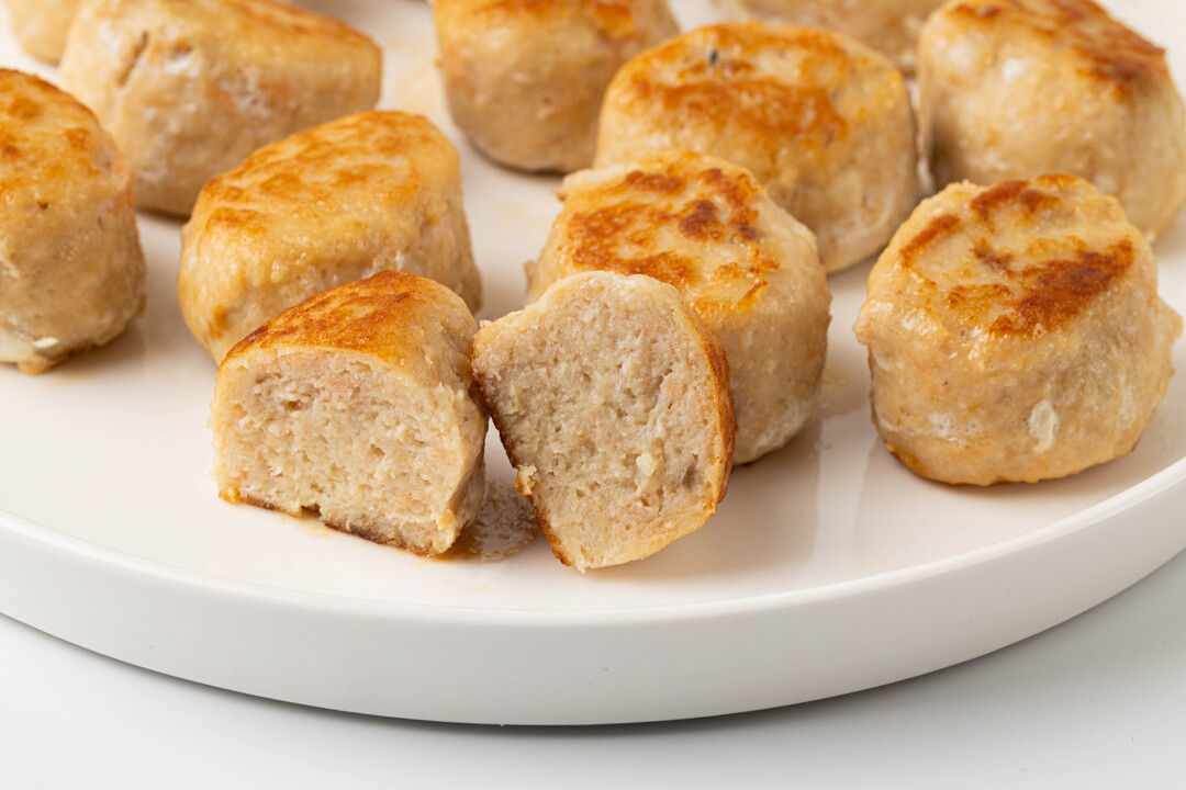 

Фрикадельки ВкусВилл замороженные из кеты и минтая вес
