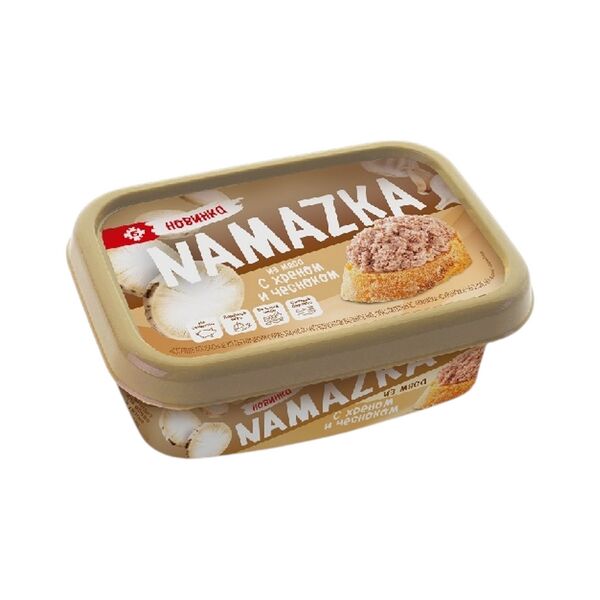 Намазка с хреном и чесноком м/р вар изд колб из терм обраб ингр150г газ Брестский МК