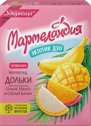 

Мармелад Мармеландия Манго и банан 300 г