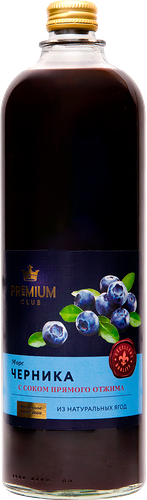 Морс Premium Club Черничный 1 л