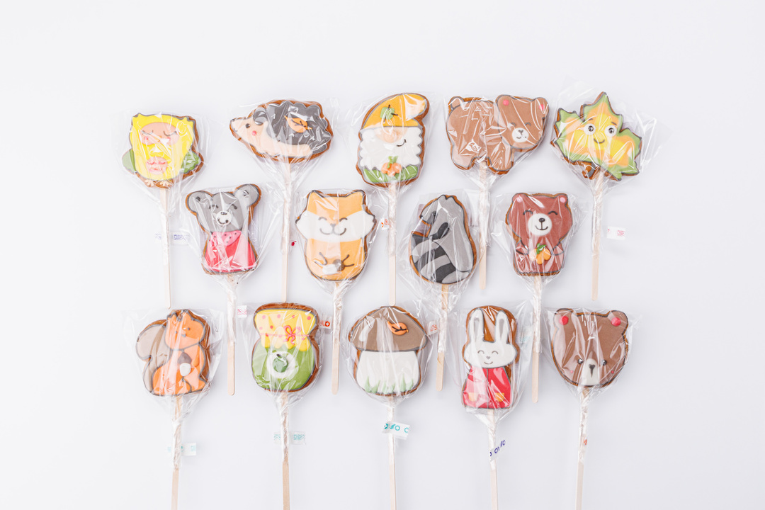 

Пряник ВкусВилл имбирный Осенняя коллекция на палочке в ассортименте 1шт. 40 г