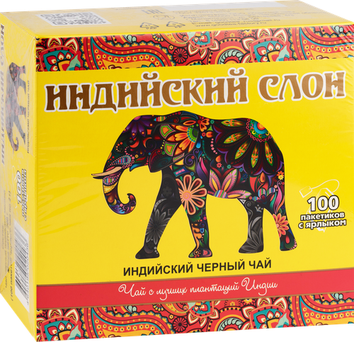 

Чай черный Good tea Индийский слон среднелистовой 200 г
