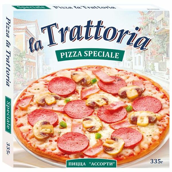 Пицца La Trattoria Ассорти 335 г