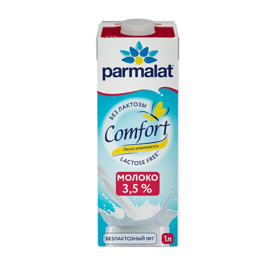 

Молоко безлактозное Parmalat Comfort 3.5%, 1 л