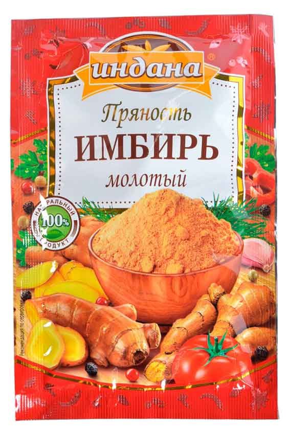 

Имбирь Индана молотый, 15г