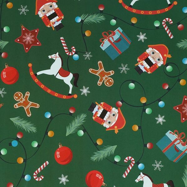 Бумага обёрточная, Снежное кружево, 70х100 см, в ассортименте