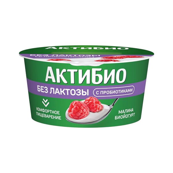 Йогурт Актибио Малина 130г