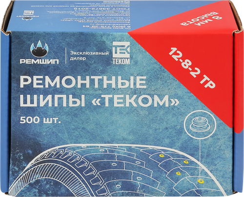 

Шипы ремонтные Теком 12-8-2ТР 500 шт.
