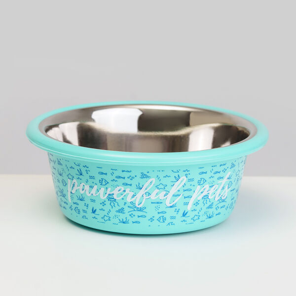 Миска Petmax Ocean Green 400 мл бирюзовая