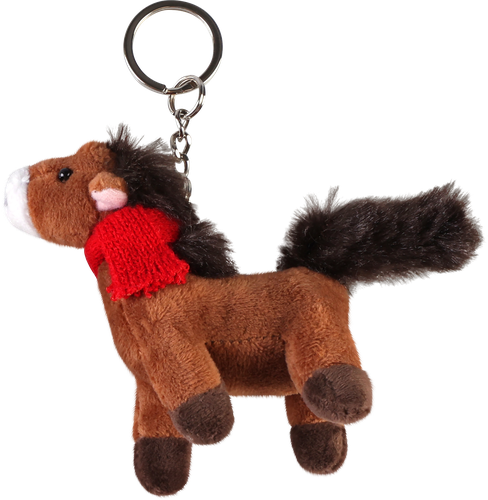 

Брелок Homeclub Символ года Лошадка с шарфом 9см в ассортименте арт LEO24-381A-F