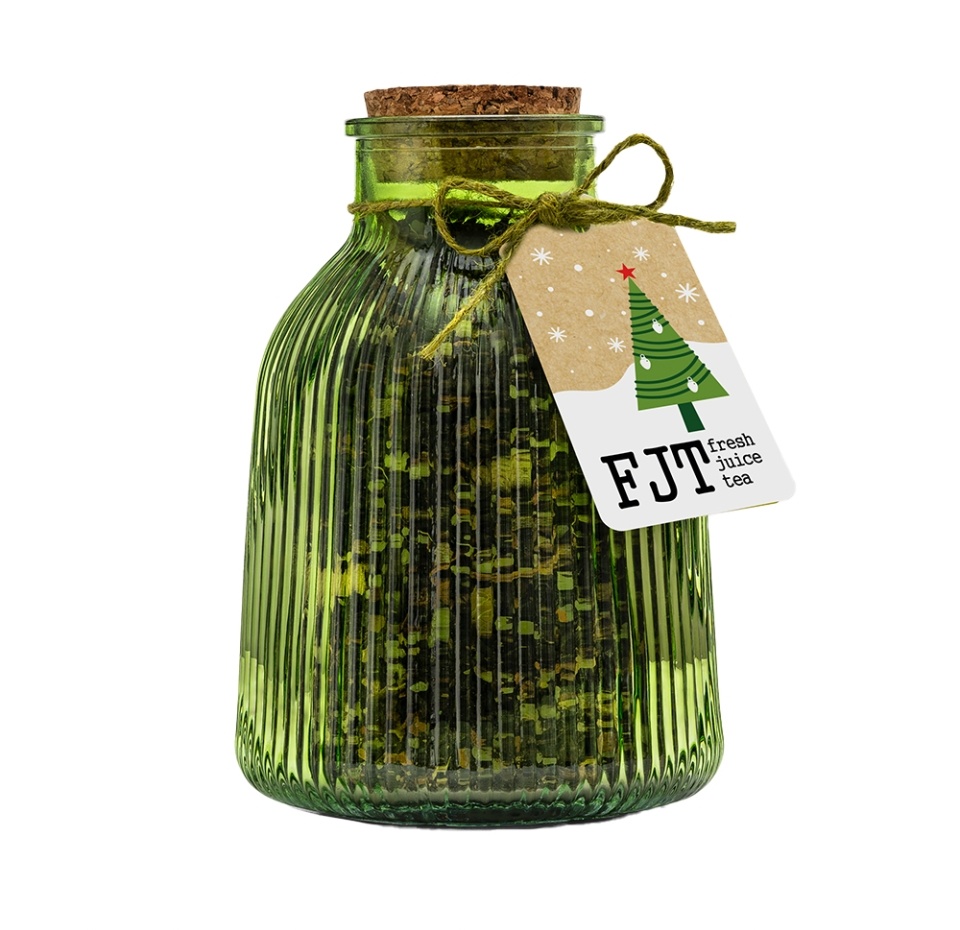 

Чай зеленый листовой FJT с имбирем, апельсином и малиной 150 г