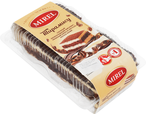 

Пирожные Mirel Тирамису замороженный 280 г