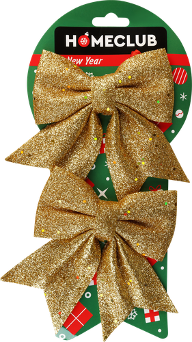 

Набор украшений Homeclub Банты блестящие 15 см в ассортименте
