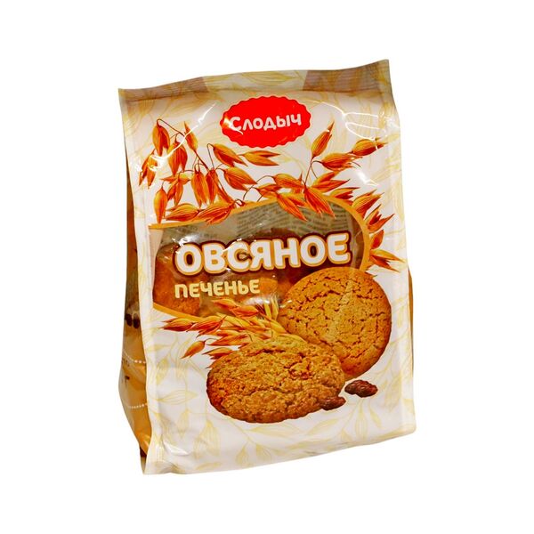 Печенье СЛОДЫЧ овсяное вес 300г Слодыч Республика Беларусь