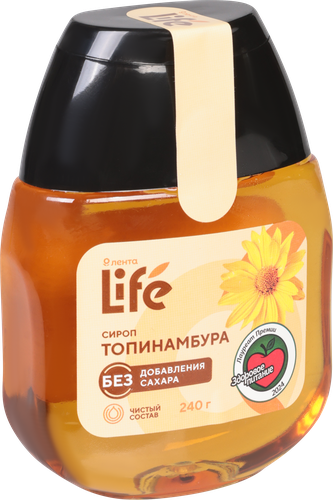 

Сироп топинамбура Лента Life 240 г