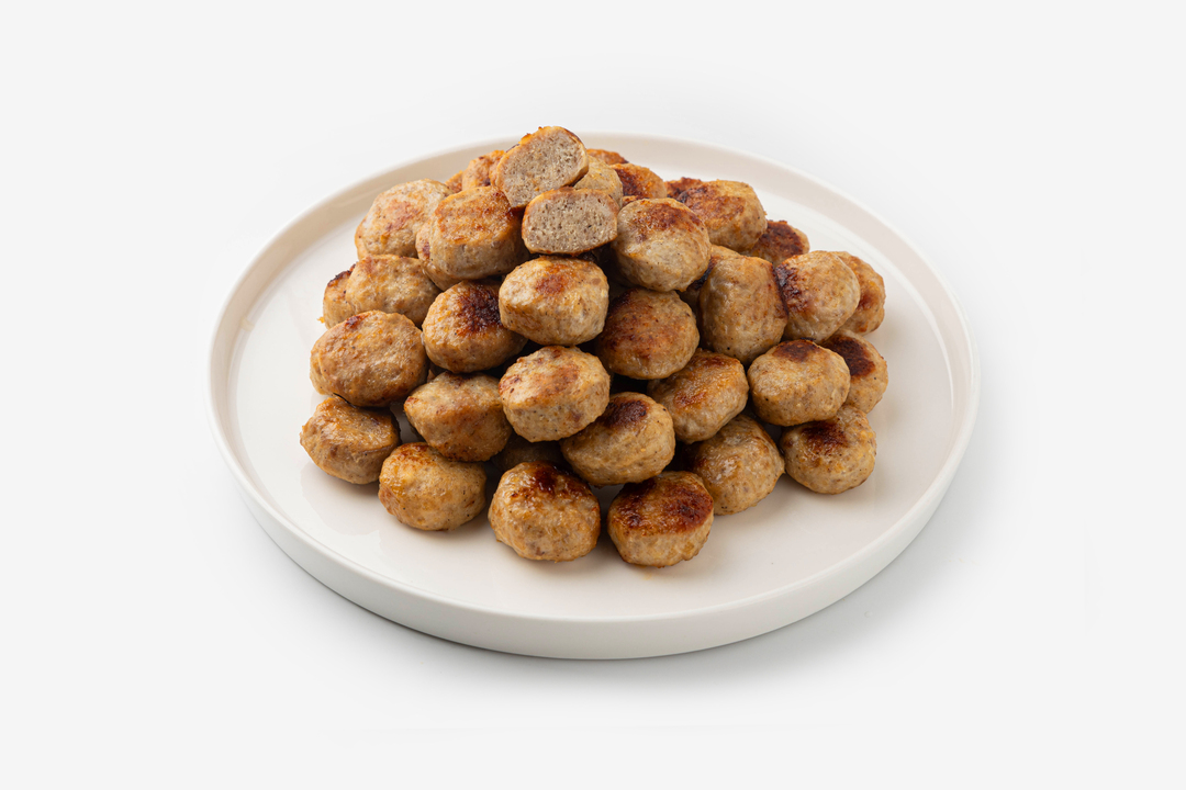 

Фрикадельки мини из курицы и говядины ВкусВилл замороженные 500 г