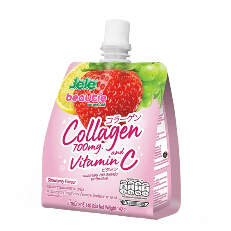 

Желе Jele Beautie клубника с коллагеном и витамином С 140 г