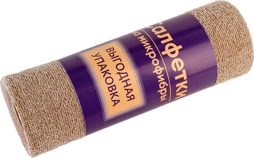 

Салфетки из микрофибры 20х25 см в рулоне 30 шт