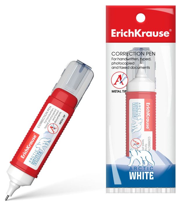 

Ручка корректирующая ErichKrause Arctic white