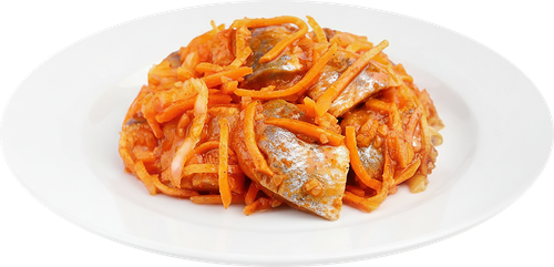 

Закуска рыбная Хе из сельди острая вес