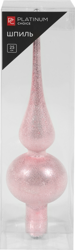 

Шпиль Platinum choice Мороз, стекло 25 см в ассортименте Арт. GF250117-10