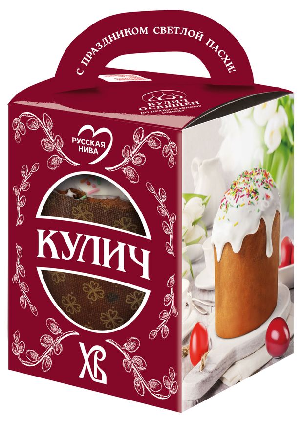 

Кулич Русская Нива с изюмом 500 г