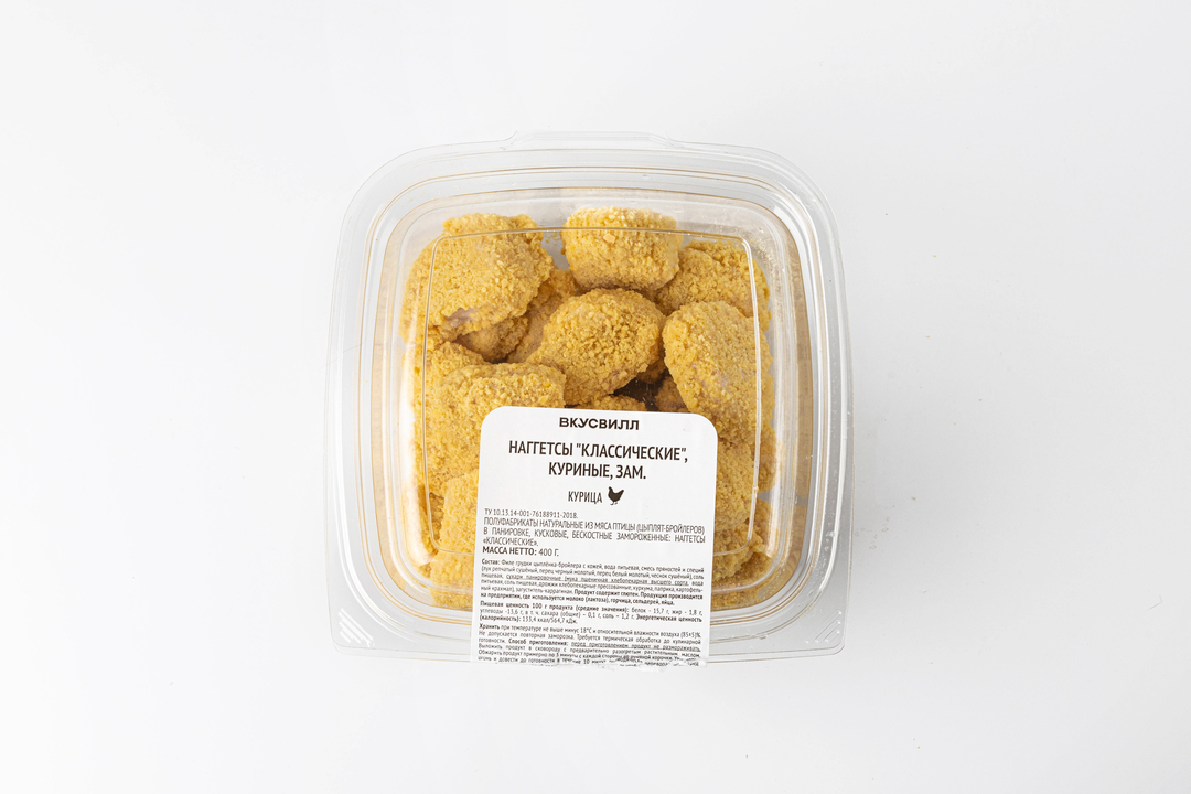 

Наггетсы куриные Классические 400г