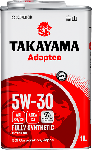 

Масло моторное синтетическое Takayama API SN/CF C3 5W-30 1 л.