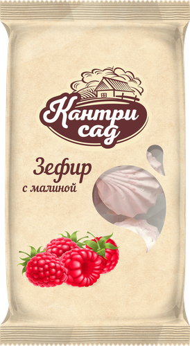 

Зефир Кантри сад с кусочками малины 270 г