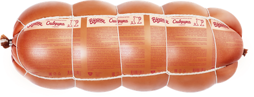 

Ветчина Вязанка Сливушка с индейкой вареная вес