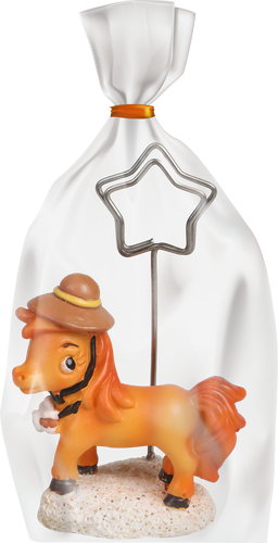 

Подставка для визиток и фото Homeclub Лошадка 8 см дизайн в ассортименте