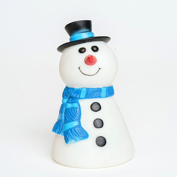 Игрушка для собак Rurri Снеговик 7.5х7.5х12 см