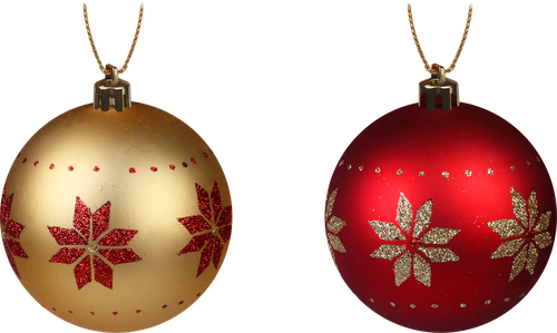 

Шар елочный Homeclub сканди с декором 8 см в ассортименте