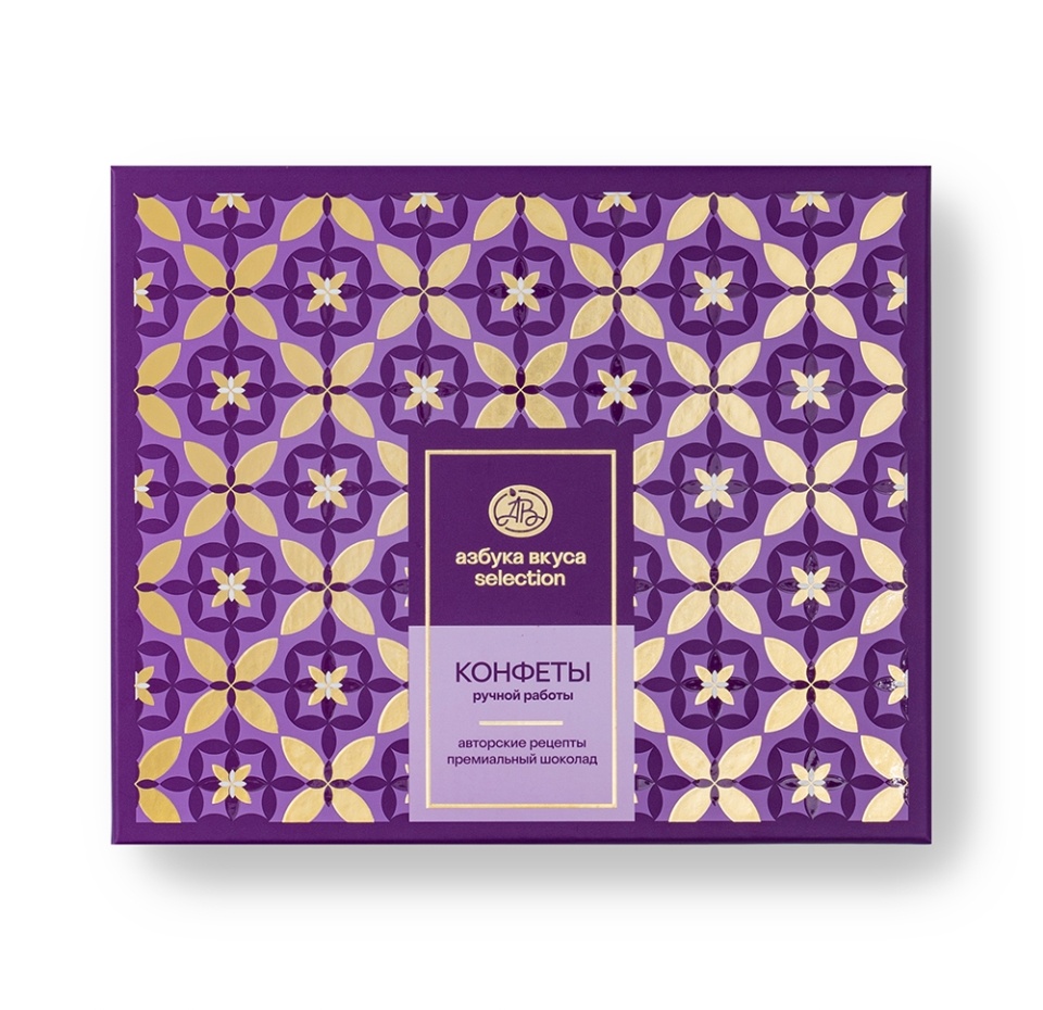 

Набор шоколадных конфет Для любимых 12 шт. «Азбука вкуса Selection» 110г, Россия