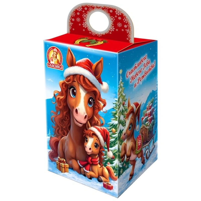 

Сладкий подарочный набор Славянка Настоящий подарок 481 г дизайн упаковки в ассортименте