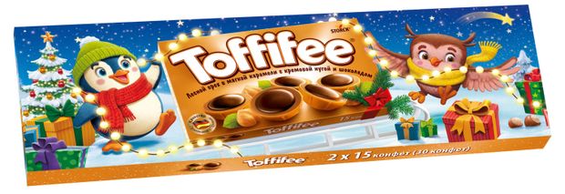 

Набор Toffifee Рождественский поезд с лесным орехом, 250г