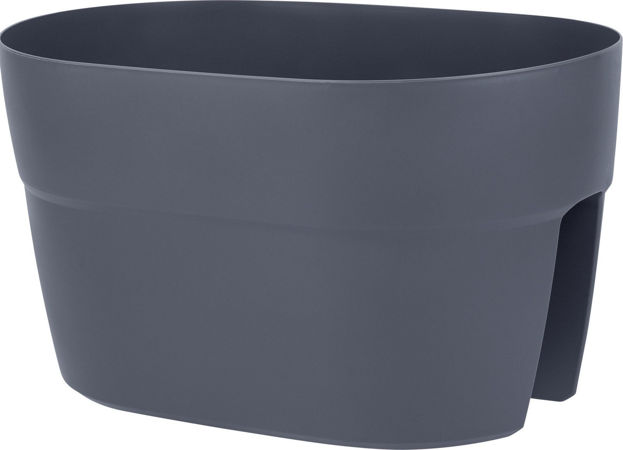 

Ящик балконный Ingreen Villa de fiori Вулканический серый двусторонний, 12 л