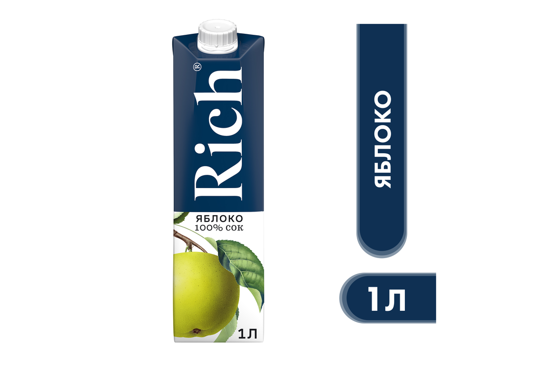 

Сок Rich Яблоко 1 л