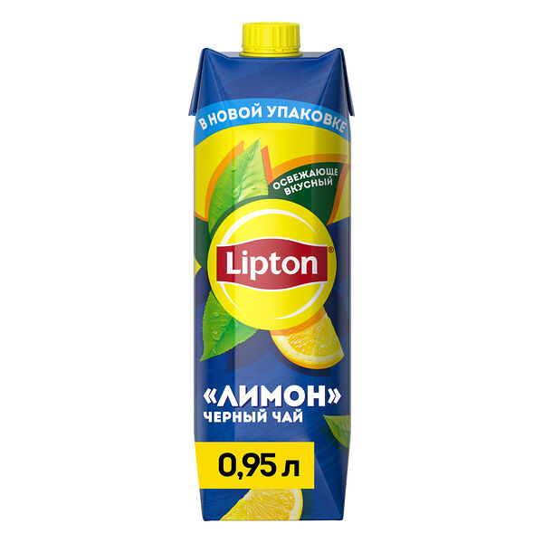 Холодный чай Lipton Лимон 0.95 л