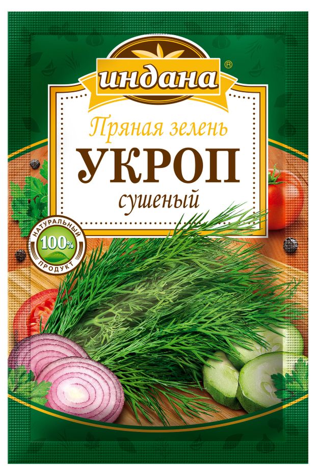 

Укроп сушеный ТМ Индана 10 г