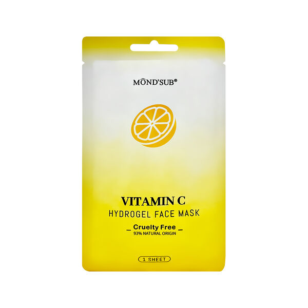 Маска для лица гидрогелевая Mond'Sub с витамином C 28 г
