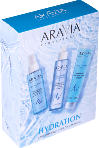 

Набор Aravia Laboratories Hydration для ухода за кожей лица 3 предмета 360 мл