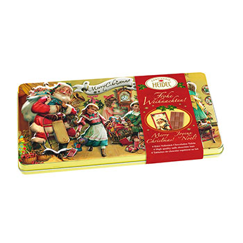 

Шоколад молочный Heidel Christmas Nostalgia в новогодней коробке 120 г