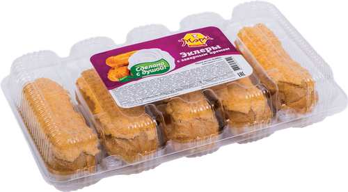 

Эклеры Мэри с заварным кремом 200 г