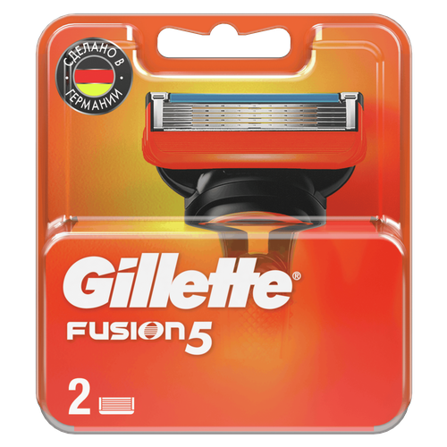

Сменные кассеты Gillette Fusion 5 для бритья 2 шт.
