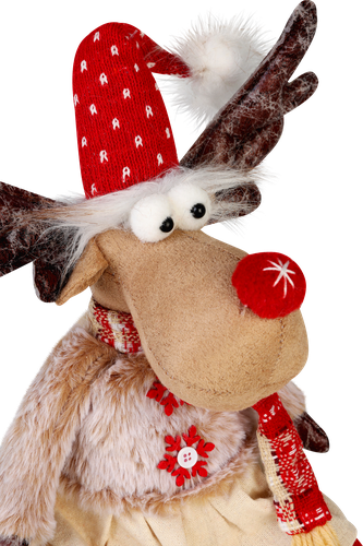 

Фигура новогодняя Homeclub Олень в золотых ботинках золотой арт. OH23-JC-209AB 36 см